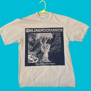 Online Ceramics Nature = Nurture Tee